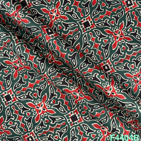 Ajrakh Cotton Fabric-F4404